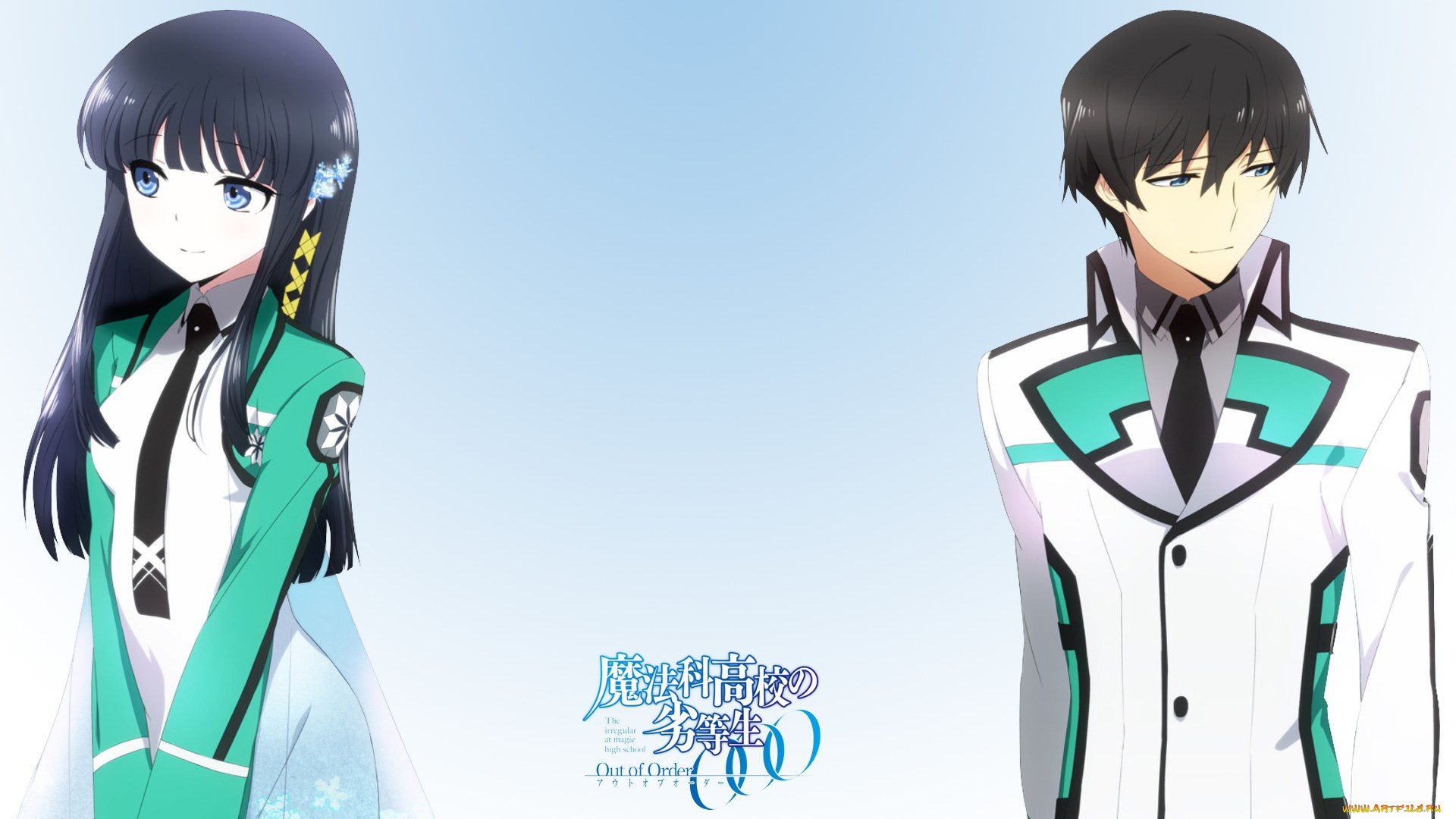 , mahouka koukou no rettousei, miyuki, shiba, tatsuya, seifuku, deredere, subarashii, kawaii, uniform, moe, manga, strong, sugoi